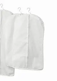 在飛比找Yahoo!奇摩拍賣優惠-出清特價～IKEA 衣物防塵套 防塵袋 保潔袋 衣物收納袋 