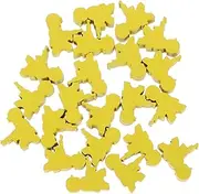 HONMEET 20pcs Mini Wooden Chess Pieces Soldier Shaped Game Accessories for Board Games Easy to Carry Smooth Finish for Family and Friends Gameplay