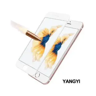 YANG YI 揚邑 Apple iPhone 6/6s 4.7吋 滿版軟邊鋼化玻璃膜3D防爆保護貼 Apple iPhone6/6s