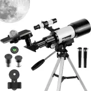 Telescope for Adults & Kids, 70mm Aperture Astronomical Refractor Telescopes