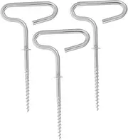 JOINPAYA 3Pcs Camping Tent Stakes Durable Pegs for Outdoor Use Portable Design for Tents Awnings and Easy to Use and Store Fishing Accessories