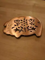 Brass Pig Trivet