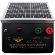 Thunderbird 2km Solar Electric Fence Energiser - BLK2S