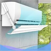 Wind Deflector Wind Deflector Adjustable Wings, Air Conditioning Cover Prevent Direct Blowing, Long 84cm/90cm/100cm/120cm