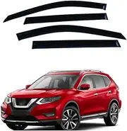 Window Visor, Compatible with Nissan X-Trail Rouge T32 MK3 2014-2021 Rain Sun Guard Vent Wind Shield Deflector