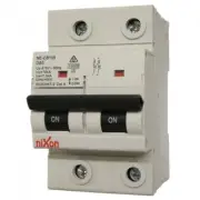 80AMP - 2 Pole 10ka MCB - Circuit Breaker (27mm Width) - D Curve Free Shipping