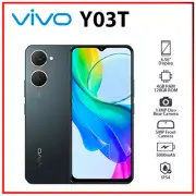 (New&Unlocked) VIVO Y03t 4GB+128GB BLACK Dual SIM Octa Core Android Cell Phone