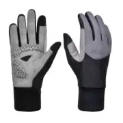 Boodun Long Finger Cycling Gloves Outdoor Sports Hiking Bike Gloves, Size: M(Dar