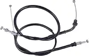 77cm Motor Part Oil Throttle Cables For 250CC CBR250 CBR17 CBR 250 MC17 Motorbike Extended Accelerator Cable Line Wires(A and B)