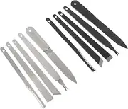 Healeved 10pcs Manicure Tool Set Pedicure Kit Dead Skin Trimmers Foot Rubbing Tools Pedicure Props Foot Scrapers Easy to Use Sturdy Material