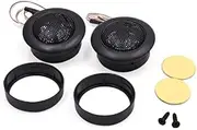 XYWHPGV 4Pcs 120W 93dB Car Audio Stereo Radio System Loud Dome Tweeter Speaker Black(8d87c d5b55 fde22 3dedd 1b949 c35e9