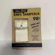 Vintage Britton Corp Knife Sharper W Diamond-Hard sharpeners Sabre Sharp