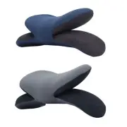 2 In 1 Lumbar Pillow Nap Pillow Slow Rebound Memory Foam Back Support Pillow