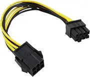 Stable Connection Adapter, 6 to 8 Pin, Efficient GPU Adapter, GPU Cable, Adapter Cable Connector, Computer Graphics Adapter, PCIe Stable Link, GPU Connector, Adapter Cable