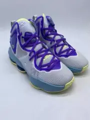 Nike Lebron XIX 19 Aura Citron YOUTH Basketball Shoes DD0418-412 Youth Sizes 6Y