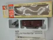 HO Scale Con-Cor #0001-520108 Old Time Box Car ATSF Santa Fe Kit NOS