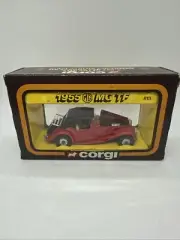 CORGI CLASSICS 1955 MG TF (813), Red, 1984, 1:43 Scale Diecast Car