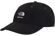 Supreme x The North Face - 6 Panel Cap - Black - NEW