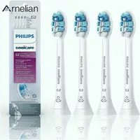 在飛比找蝦皮購物優惠-Arnelian 4 件 G2 替換刷頭牙齦護理深層清潔牙刷