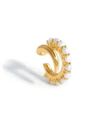 Missoma Chunky Claw 18kt Gold-plated ear Cuff One Size