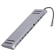 USB C Docking Station,Laptop Dock USB C Dock | High Speed USB Expansion Hub, Computer Dock PC USB Extender, USB Splitter for Computer Laptop Phone