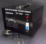 1000 watt Step Up Step Down Voltage Transformer Converter With Fuse Protection -