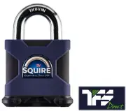 Squire SS80S Open Shackle Heavy Duty Padlock