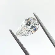 GIA Certified Natural Loose Diamond 2.15 Ct Pear Cut I VVS1 For Jewelry Proposal