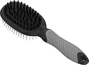 WAHL Professional Animal Double Sided Bath Pin Brush for Dogs (#858477) - Pet Brush to Groom Dogs - For Akitas, Huskies & Australian Shepherds - Durable Dog Pin Brush