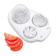 Egg Slicer Hard Boiled Eggs 3 Slice Modes Heavy Duty Stainless Steel Egg Cutter