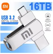 16TB USB 3.2 Flash Drive 8TB Type-C 2 in 1 High-Speed Pen Drive U Flash Drive