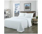 Royal Comfort Blended Bamboo Queen Sheet Set White