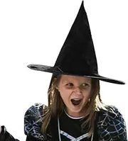 Halloween Witch Hat,Black Wizard Hat - Witch Hat Wizard Hat for Costume Cosplay Decoration
