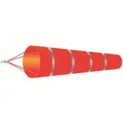 Windsock for Airports 150cm Length Easy Visibility in Any Weather Conditions