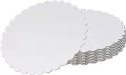 uxcell 15pcs Cake Board Round, 8 inch Cake Circle Base Cake Plate Round Cardboard Base for Baking Cakes, Cake DIY, Desserts and Crafts Use, White
