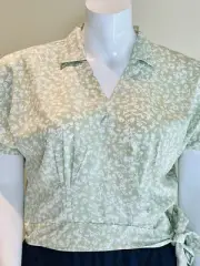 2 Women’s Blouses Buffalo David Bitton And Fred David Sz Large (9)