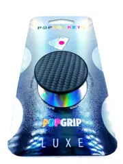 PopSockets Luxe Genuine Carbon Fiber Black PopSocket Pop Socket PopGrip