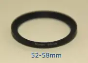 Lens filter adapter ring 52-58mm step-up DSLR Nikon Canon universal professional