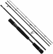 Daiwa 21 BLACK LABEL TRAVEL S66L-5 Spinning Rod 5pcs joints