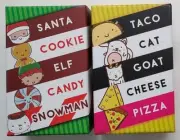 BRAND NEW Taco Cat Goat Cheese Pizza & Santa Cookie Elf Candy Snowman CARD GAMES