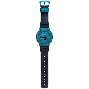 【CASIO 卡西歐】G-SHOCK 40 週年探險家之石系列 雙顯手錶(GM-2140GEM-2A)