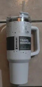 Stanley Adventure Quencher Travel Tumbler 40 OZ Terrazzo Pearlescent IN HAND