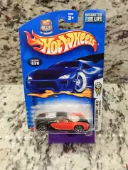 Hot Wheels 2003 First Editions Bugatti Veyron 18/42 VERY Clean Card w/ Protector