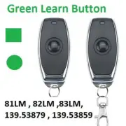 Garage Door Opener For Craftsman Remote Control Visor Work w/ Green Learn Button