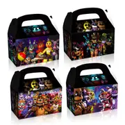 12PC Five Nights at Freddys Lolly Loot Box Bag Candy Favour Box Party Supplies Decorations