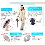 日本設計師品牌 超輕薄 好收納 貓醬 現貨 女生 裙擺 戶外雨衣 風雨衣 騎車 登山 露營  釣魚 高爾夫（AYY1）