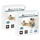 Bedecor 2 Packs Twin Mattress Protector Waterproof Protection Soft Cotton Terry
