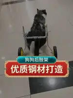 中大型狗輪椅推車金毛后肢殘疾無力寵物助力車薩摩康復訓練代步車