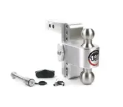 Weigh Safe 180 Hitch 6in Drop Hitch and 2in Shank (10K/12.5K GTWR) W/ws05