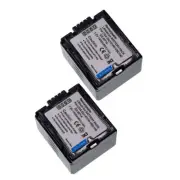 2xBattery for DU14 HITACHI DZ-BP14S DZ-GX5020A DZ-BP07PW DZ-HS500A DVD Camcorder